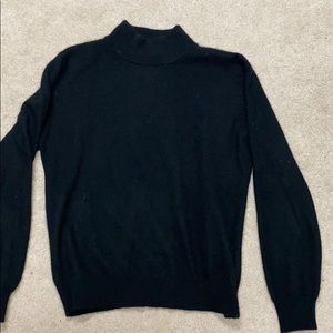 100% cashmere black sweater